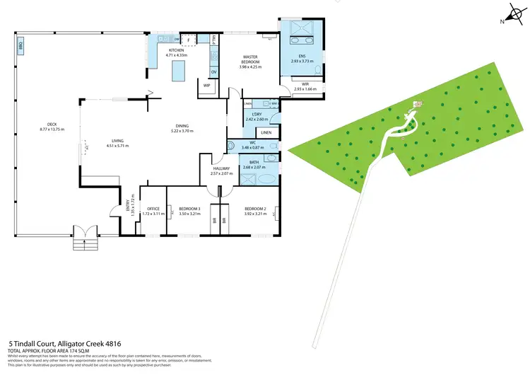 Floorplan of Homely house listing, 5 Tindall Court, Alligator Creek QLD 4816