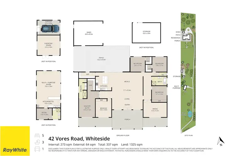 Floorplan of Homely rural property listing, 42 Vores Road, Whiteside QLD 4503