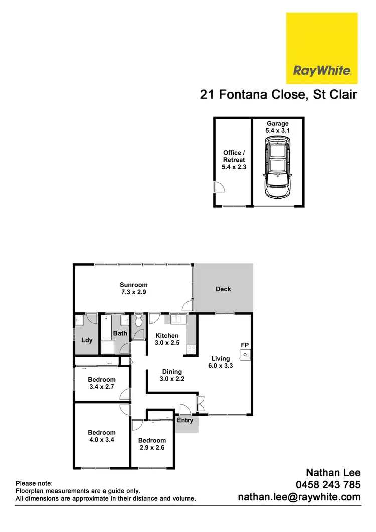Floorplan of Homely house listing, 21 Fontana Close, St Clair NSW 2759