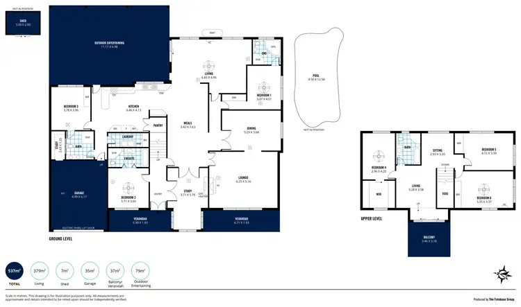 Floorplan of Homely house listing, 6 Hood Street, Lower Mitcham SA 5062