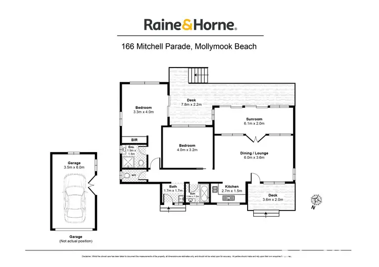 Floorplan of Homely house listing, 166 Mitchell Parade, Mollymook Beach NSW 2539