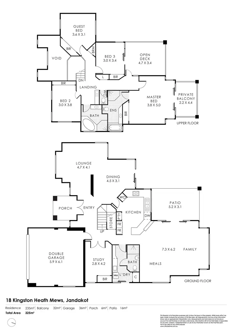 Floorplan of Homely house listing, 18 Kingston Heath Mews, Jandakot WA 6164
