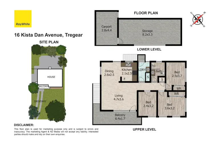 Floorplan of Homely house listing, 16 Kista Dan Avenue, Tregear NSW 2770