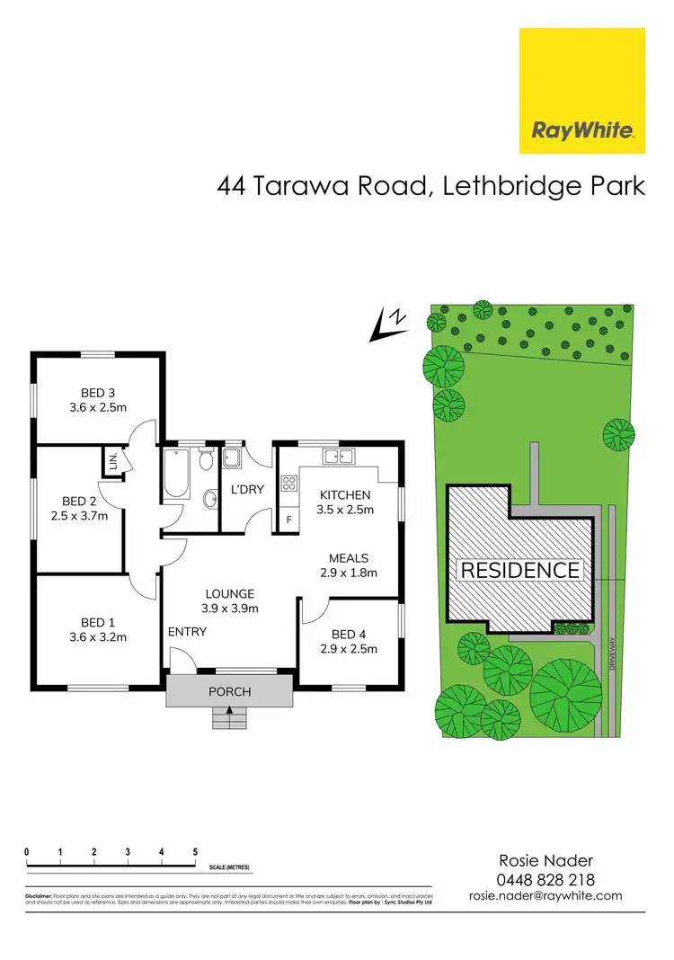 Floorplan of Homely house listing, 44 Tarawa Road, Lethbridge Park NSW 2770