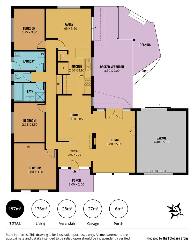 Floorplan of Homely house listing, 14 Wyoming Way, Happy Valley SA 5159