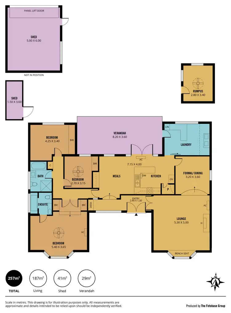 Floorplan of Homely house listing, 5 Renwick Street, Flagstaff Hill SA 5159