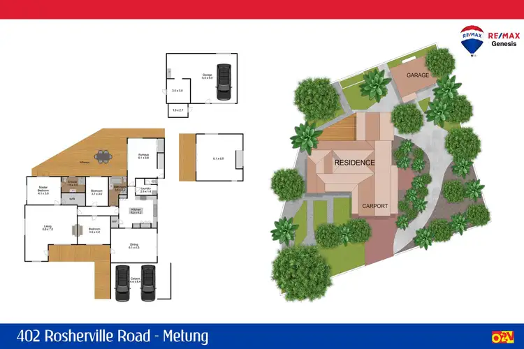 Floorplan of Homely house listing, 402 Rosherville Road, Metung VIC 3904