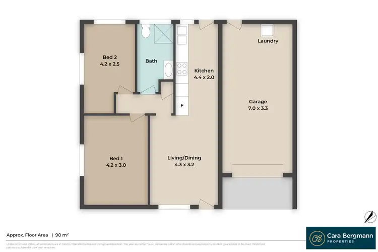 Floorplan of Homely apartment listing, 4/17 Taltarni Street, Banyo QLD 4014