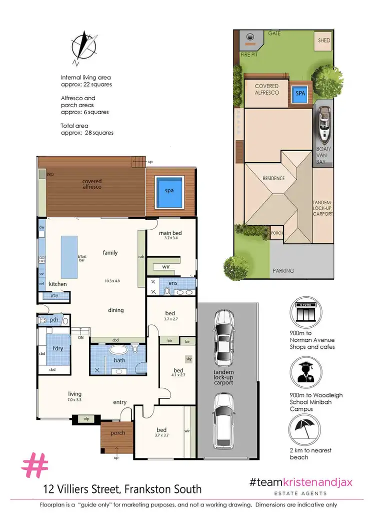 Floorplan of Homely house listing, 12 Villiers Street, Frankston South VIC 3199