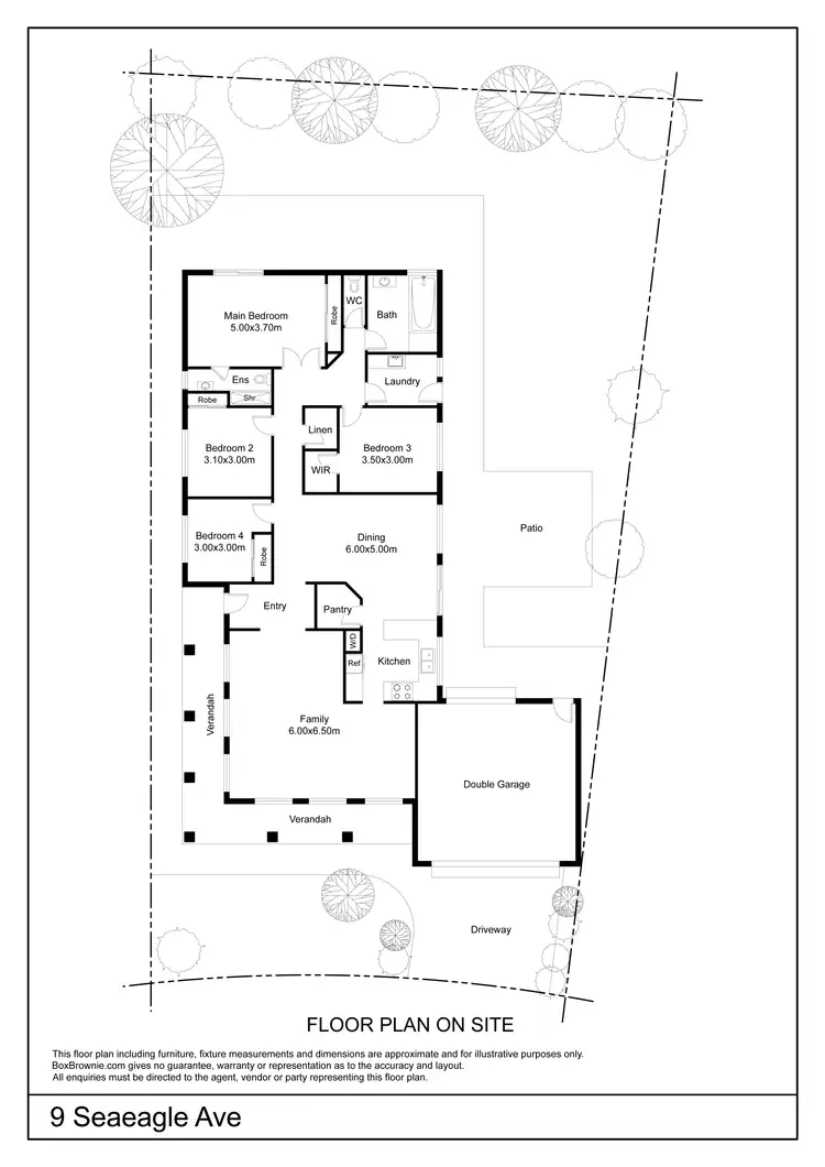Floorplan of Homely house listing, 9 Seaeagle Avenue, Point Cook VIC 3030