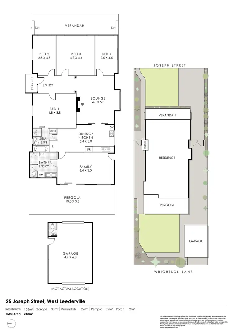 Floorplan of Homely house listing, 25 Joseph Street, West Leederville WA 6007