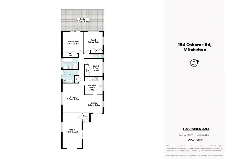Floorplan of Homely house listing, 154 Osborne Road, Mitchelton QLD 4053