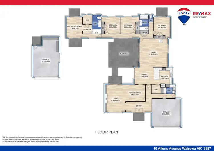 Floorplan of Homely house listing, 10 Allens Avenue, Wairewa VIC 3887