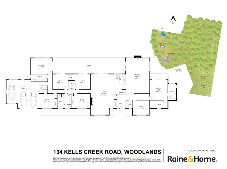 Floorplan of Homely house listing, 134 Kells Creek Road, Woodlands NSW 2575