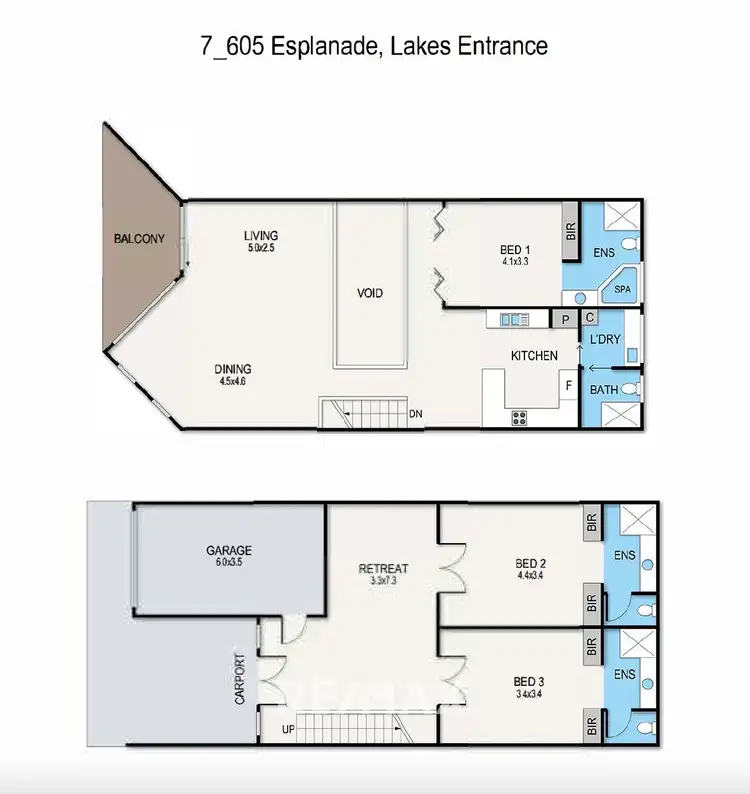 Floorplan of Homely apartment listing, 7/605 Esplanade, Lakes Entrance VIC 3909
