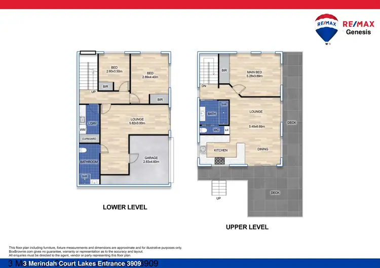 Floorplan of Homely house listing, 3 Merindah Court, Lakes Entrance VIC 3909