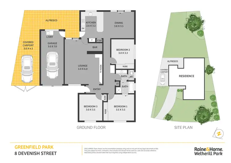 Floorplan of Homely house listing, 8 Devenish Street, Greenfield Park NSW 2176