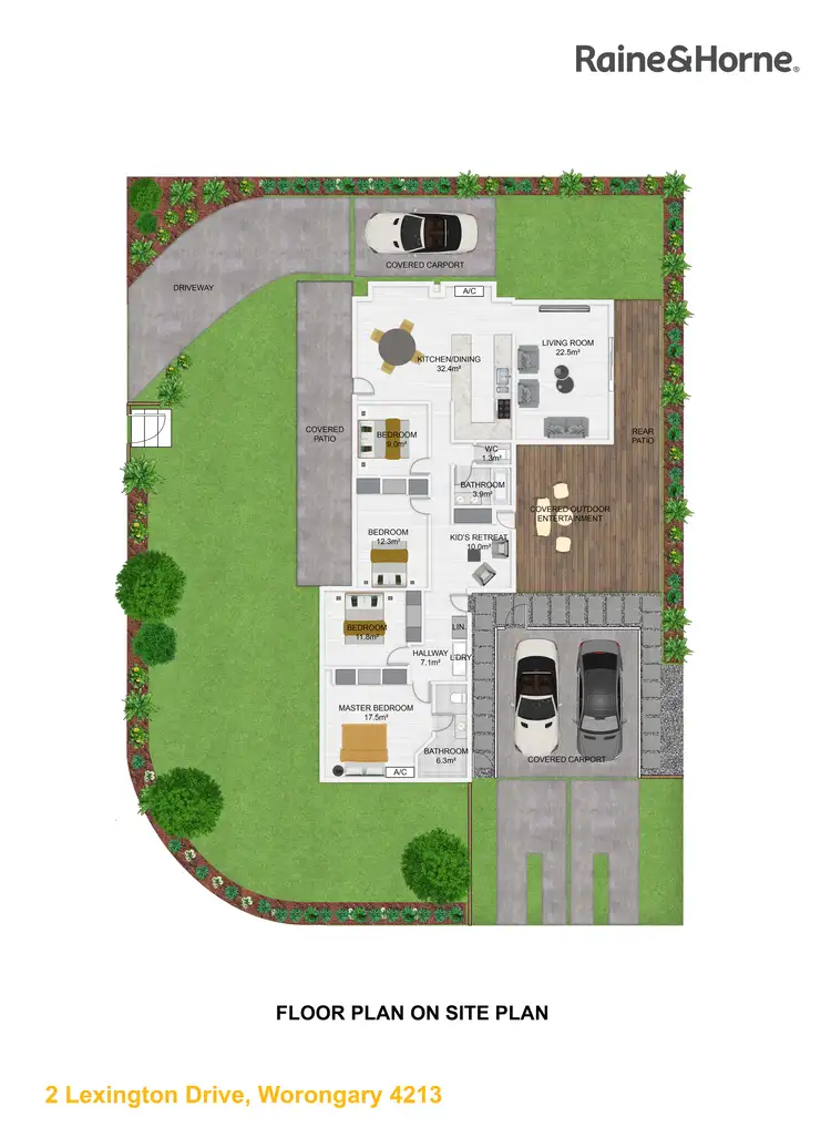 Floorplan of Homely house listing, 2 Lexington Drive, Worongary QLD 4213