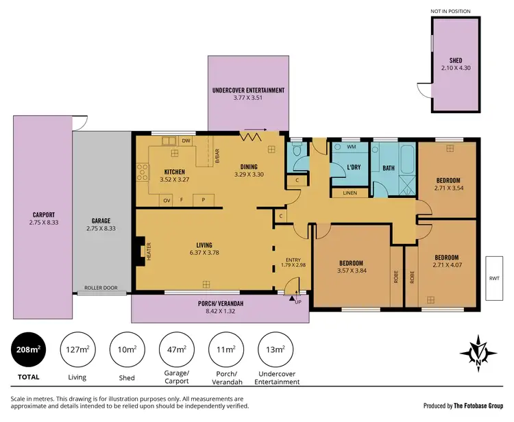 Floorplan of Homely house listing, 4 Greenwillow Crescent, Happy Valley SA 5159