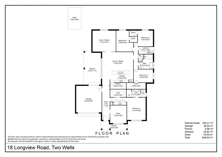 Floorplan of Homely other listing, 18 Longview Road, Two Wells SA 5501