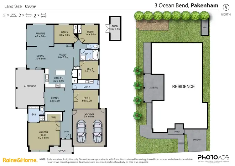 Floorplan of Homely house listing, 3 Ocean Bend, Pakenham VIC 3810