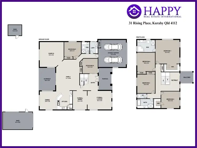 Floorplan of Homely house listing, 31 Rising Place, Kuraby QLD 4112