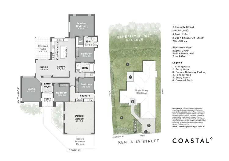 Floorplan of Homely house listing, 6 Keneally Street, Maudsland QLD 4210