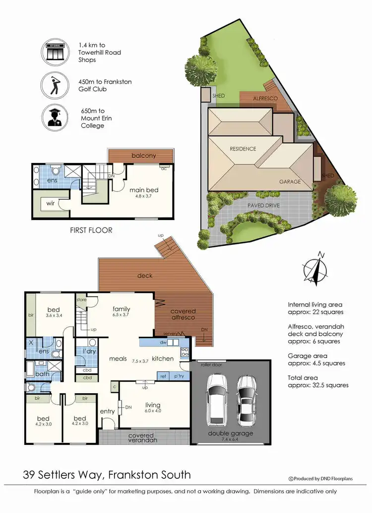 Floorplan of Homely house listing, 39 Settlers Way, Frankston South VIC 3199