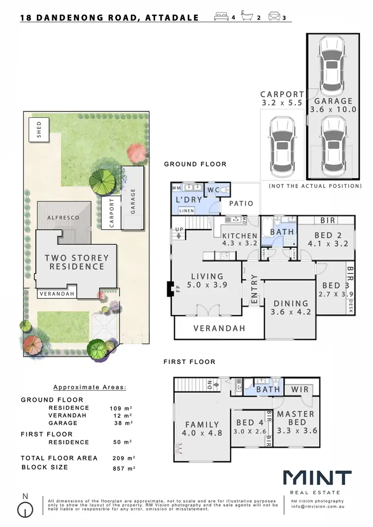Floorplan of Homely house listing, 18 Dandenong Road, Attadale WA 6156