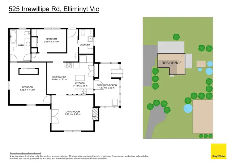 Floorplan of Homely house listing, 525 Irrewillipe Road, Elliminyt VIC 3250