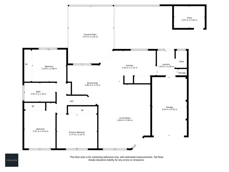 Floorplan of Homely house listing, 4 Elizabeth Street, Wangaratta VIC 3677