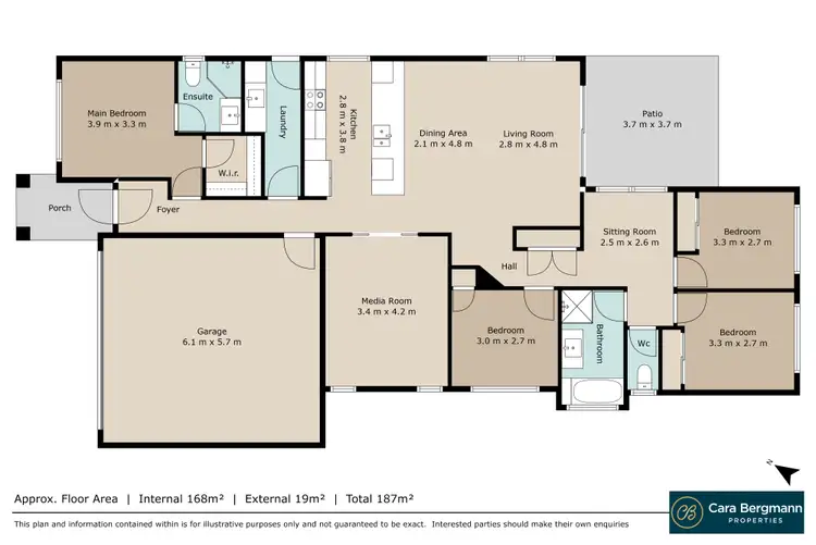 Floorplan of Homely house listing, 113 Cootharaba Crescent, Warner QLD 4500
