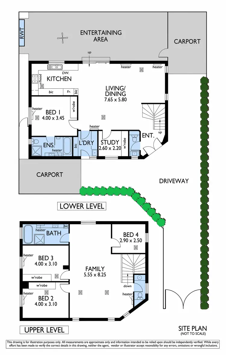 Floorplan of Homely house listing, 8A Gordon St, Kurralta Park SA 5037