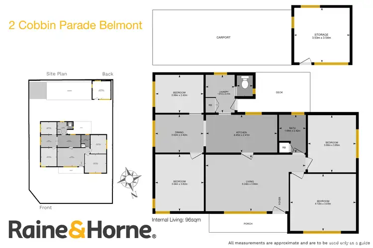 Floorplan of Homely house listing, 2 Cobbin Parade, Belmont NSW 2280