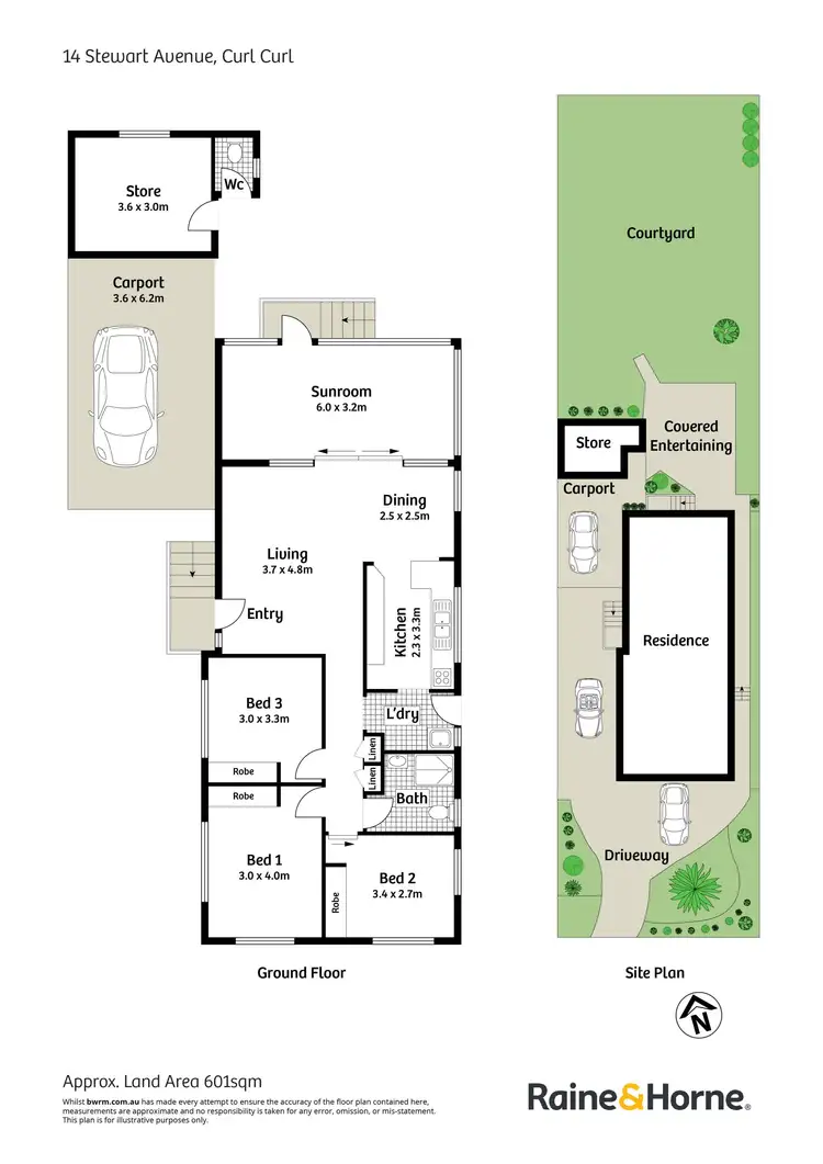 Floorplan of Homely house listing, 14 Stewart Avenue, Curl Curl NSW 2096