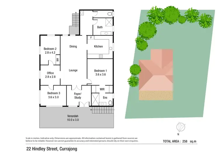 Floorplan of Homely house listing, 22 Hindley Street, Currajong QLD 4812