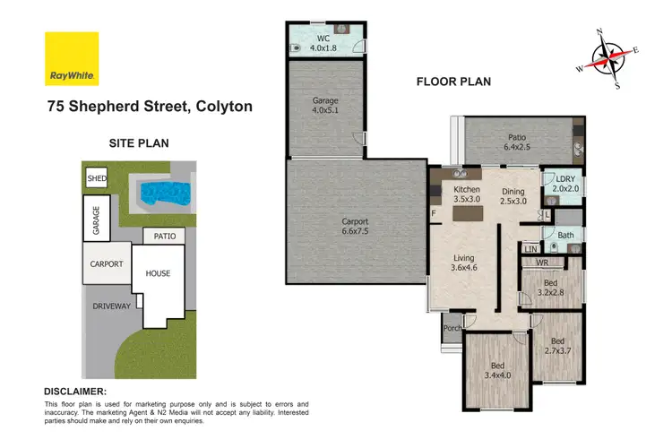 Floorplan of Homely house listing, 75 Shepherd Street, Colyton NSW 2760