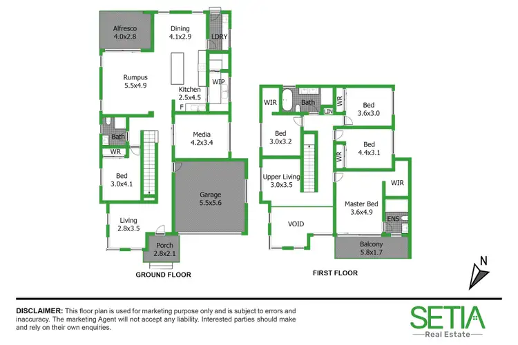 Floorplan of Homely house listing, 20 Kilpatrick Street, Riverstone NSW 2765