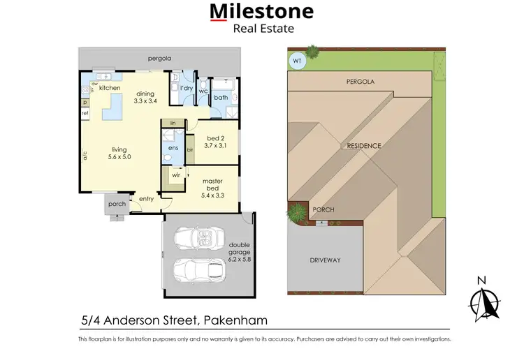 Floorplan of Homely unit listing, 5/4 Anderson Street, Pakenham VIC 3810
