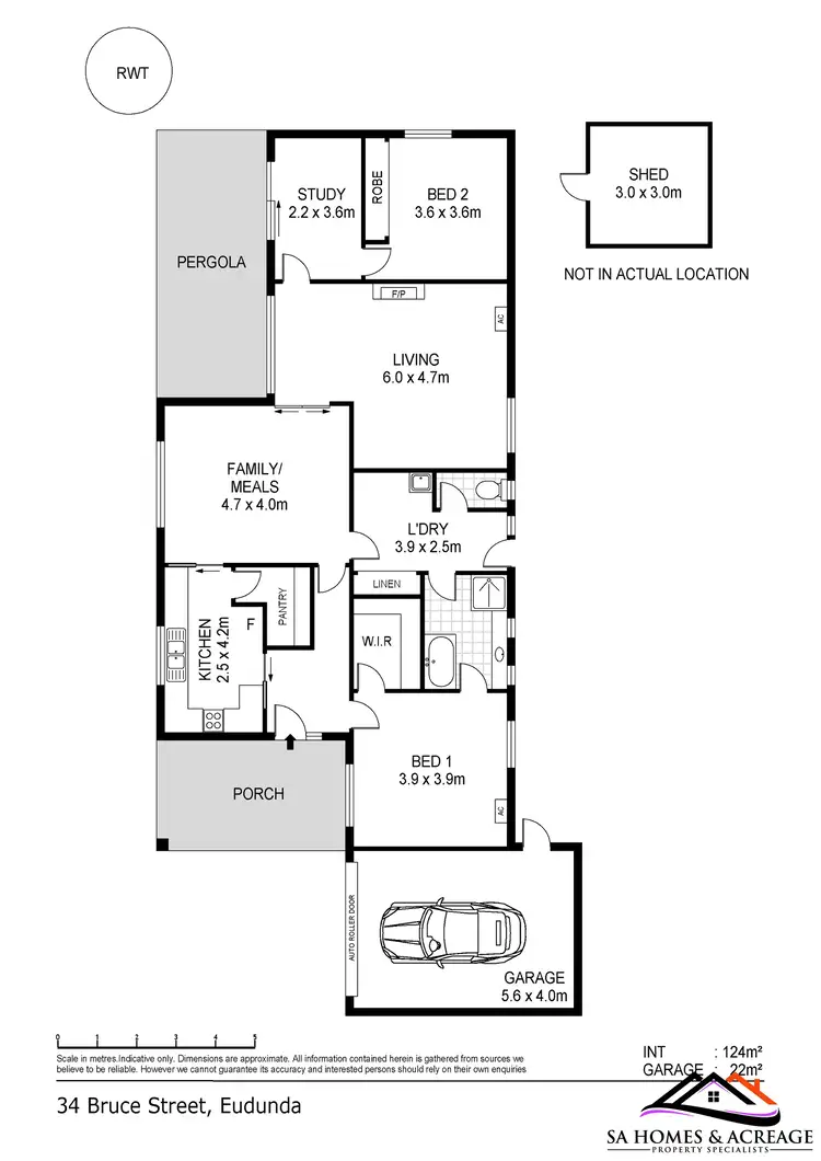 Floorplan of Homely house listing, 34 Bruce Street, Eudunda SA 5374