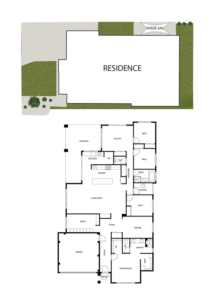 Floorplan of Homely house listing, 24 Westland Loop, Bullsbrook WA 6084