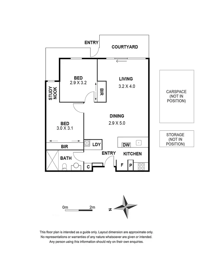 Floorplan of Homely apartment listing, 6007/172 Edward Street, Brunswick East VIC 3057