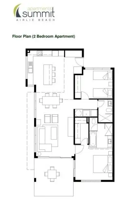 Floorplan of Homely unit listing, 19/15 Flame Tree Court, Airlie Beach QLD 4802