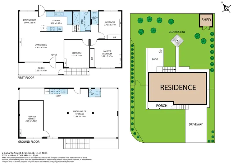 Floorplan of Homely house listing, 2 Cabarita Street, Cranbrook QLD 4814