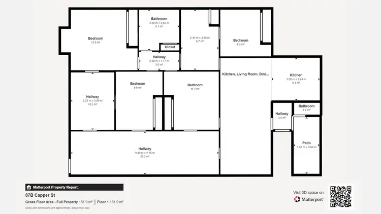 Floorplan of Homely house listing, 87B Capper Street, Gayndah QLD 4625