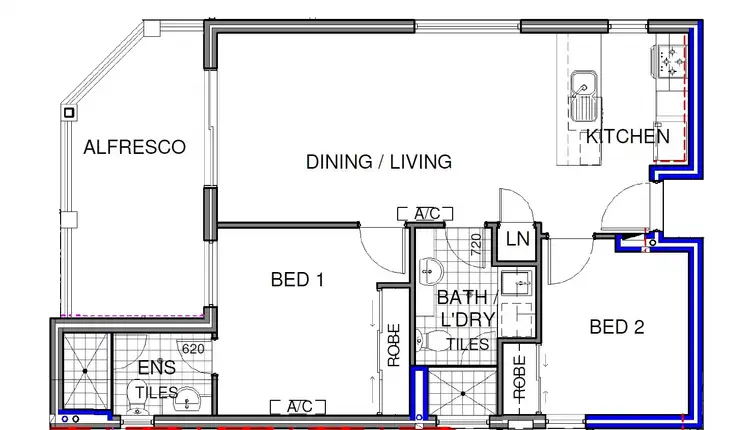 Floorplan of Homely apartment listing, 4/6 Argyll Place, Duncraig WA 6023