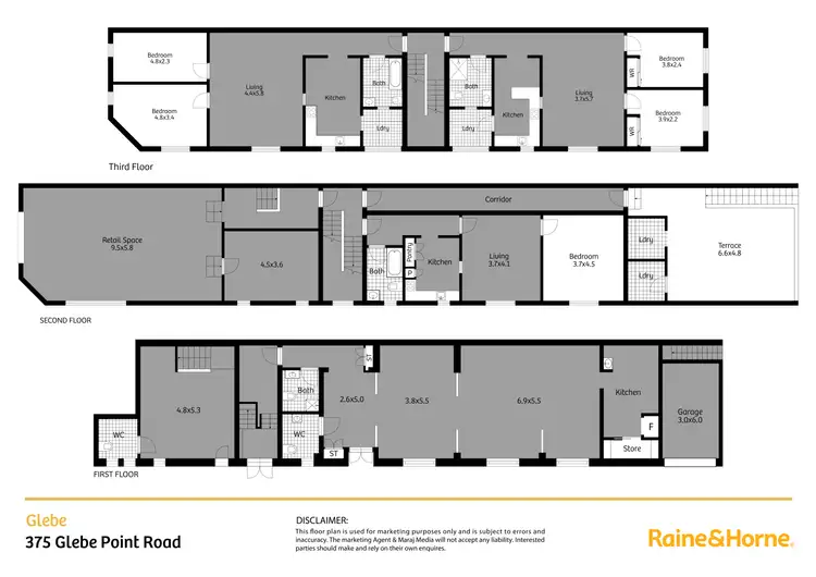 Floorplan of Homely other listing, 375 Glebe Point Road, Glebe NSW 2037