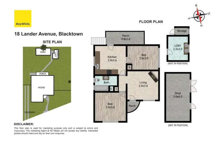 Floorplan of Homely house listing, Lot 1, 18 Lander Avenue, Blacktown NSW 2148