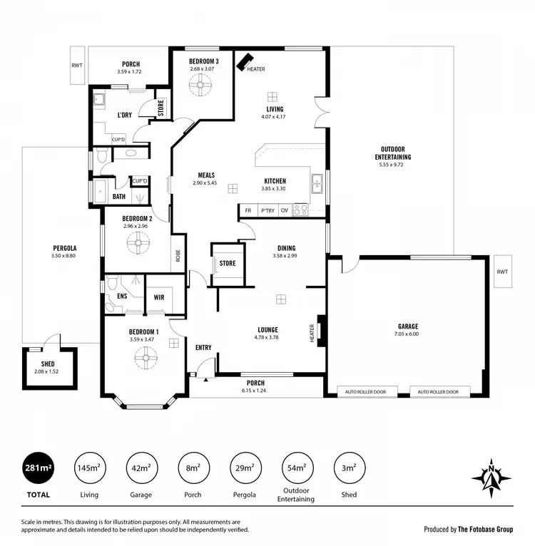 Floorplan of Homely house listing, 35 Wigley Drive, Mclaren Vale SA 5171