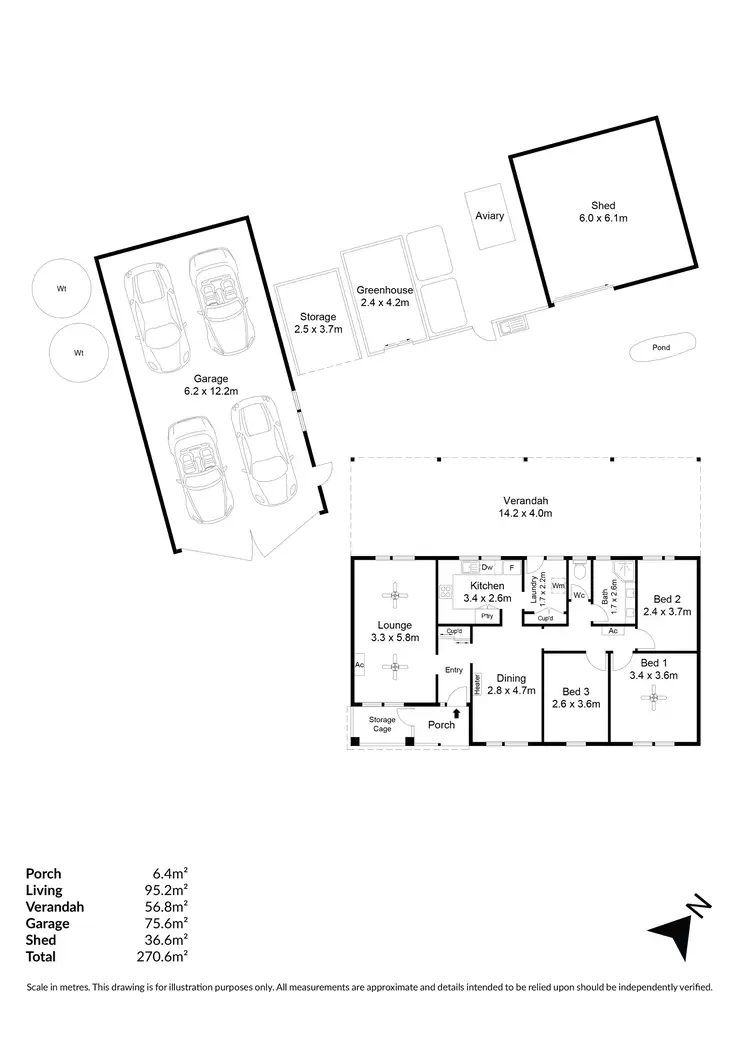 Floorplan of Homely house listing, 11 Laurel Crescent, Parafield Gardens SA 5107